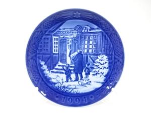 ROYAL COPENHAGEN　ロイヤルコペンハーゲン　お父さんとお買い物　イヤープレート(1994年)